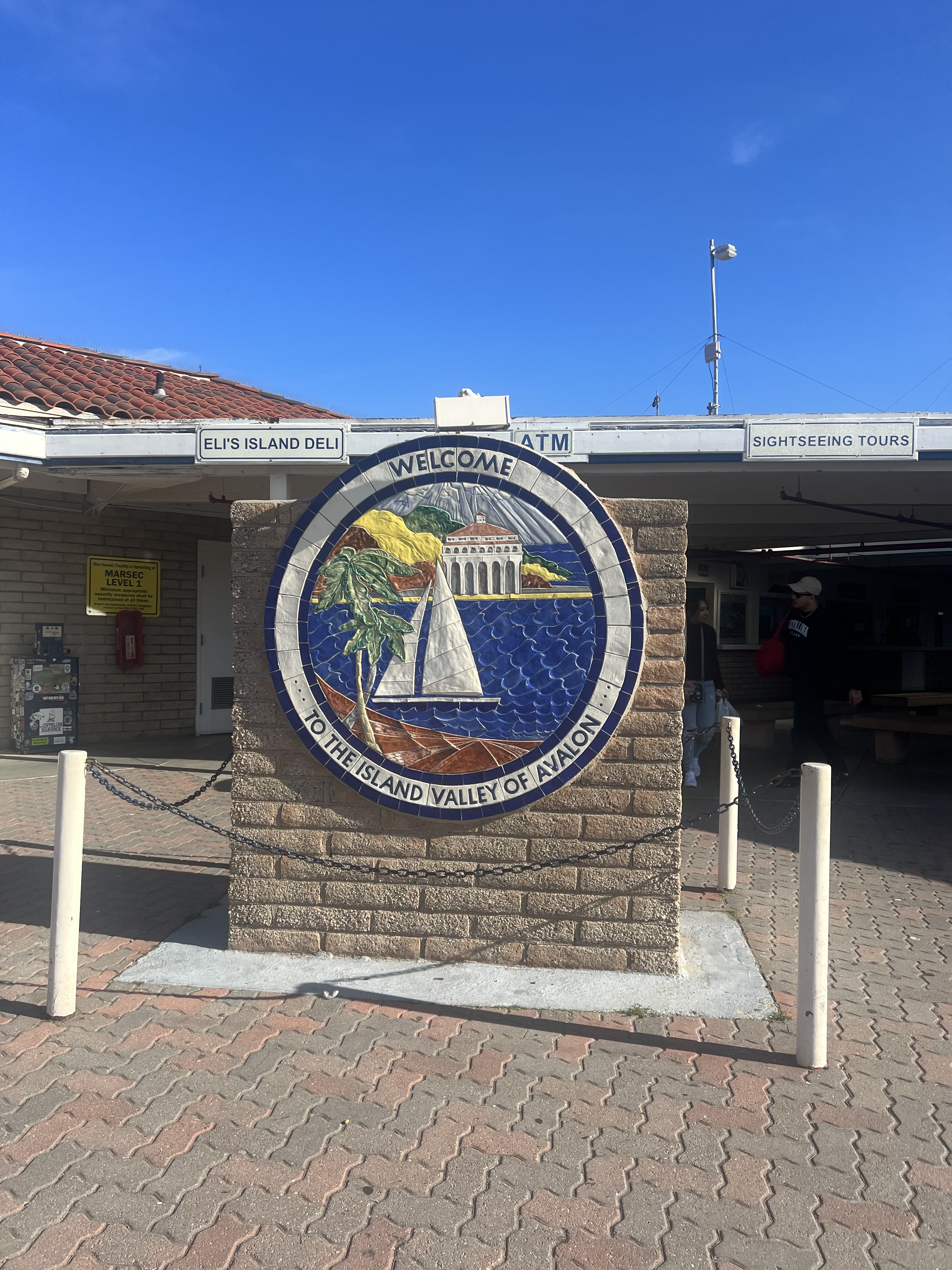 Avalon Welcome Sign, Catalina Island