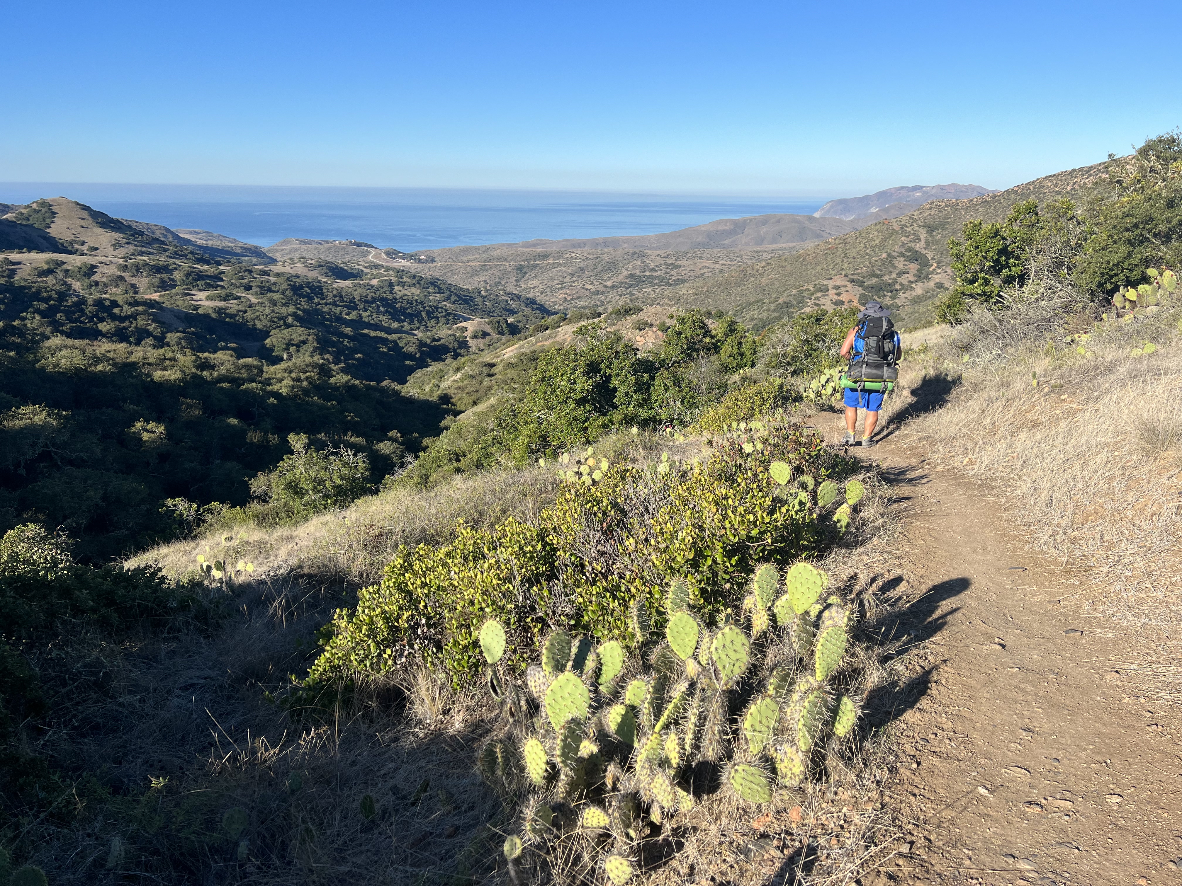 Heading North on the Catalina Trail