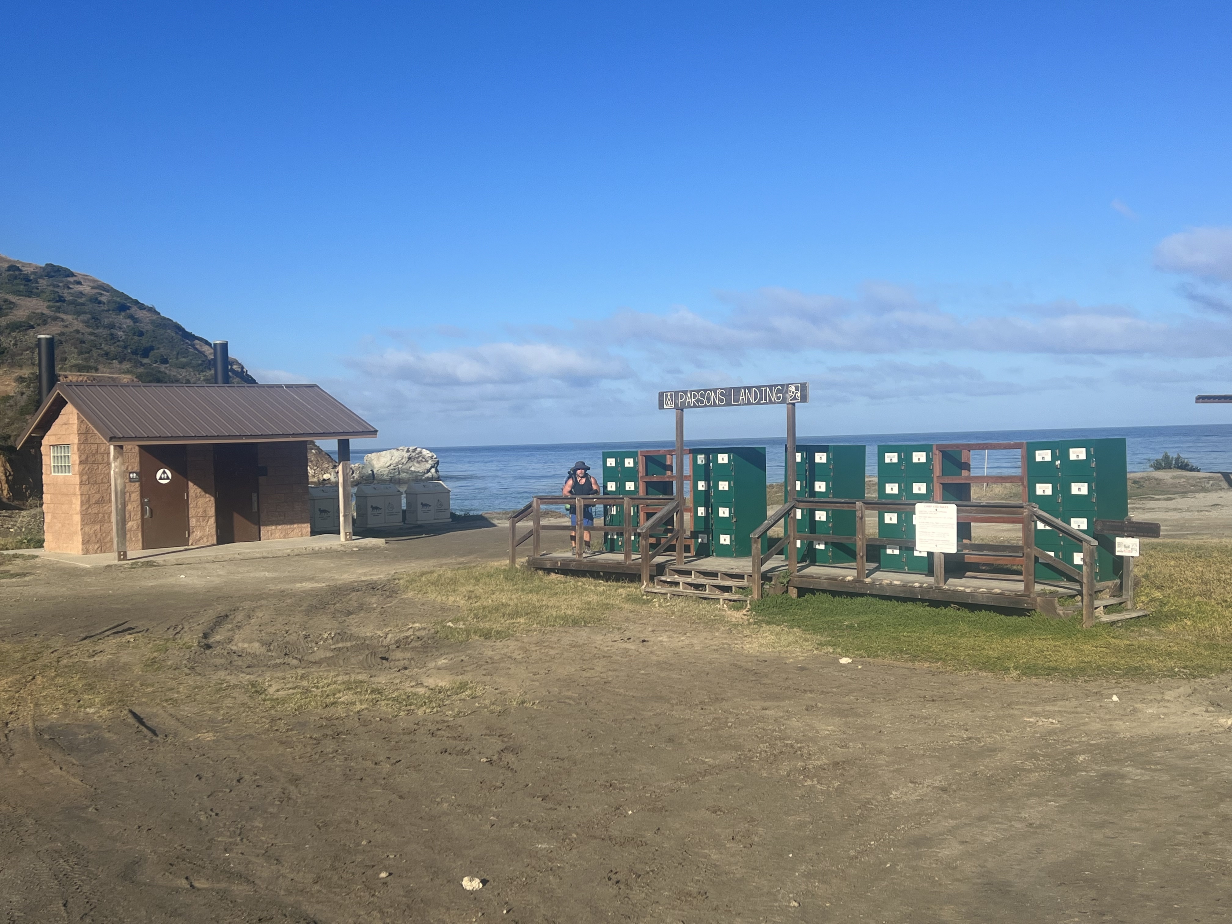 Parson's Landing Water/Firewood Lockers