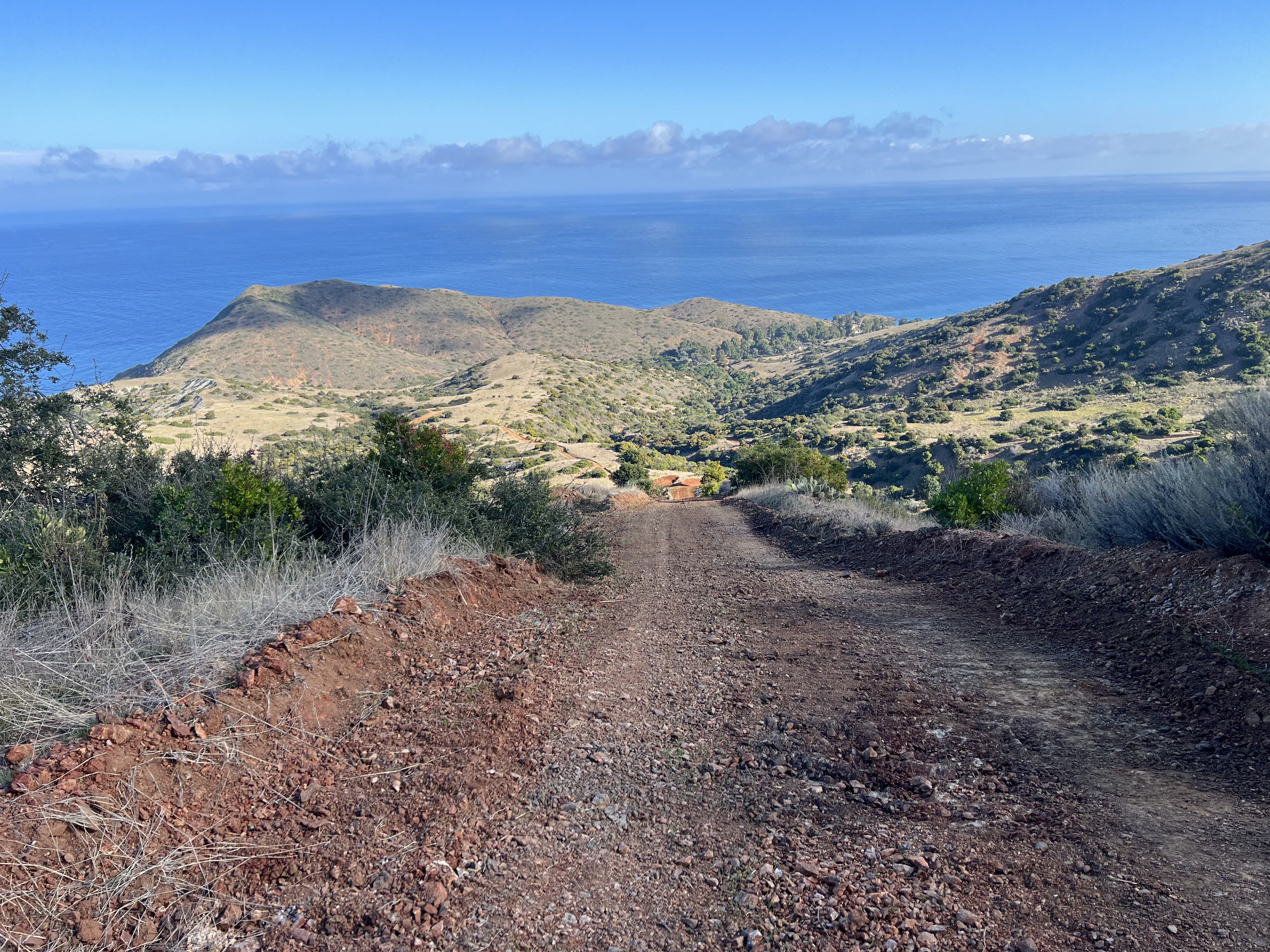 Leaving Parson's Landing, moving steadily uphill
