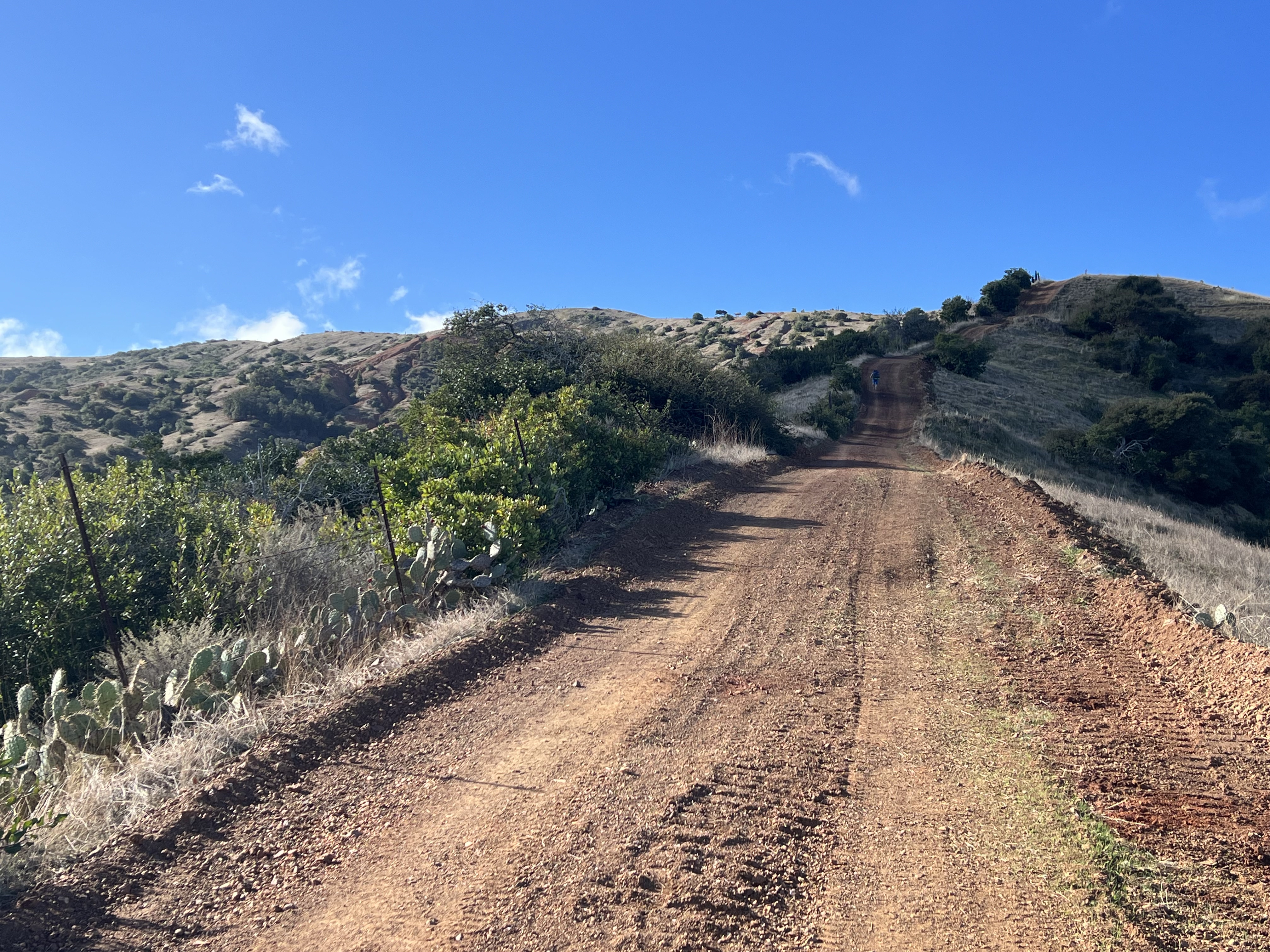 Leaving Parson's Landing, moving steadily uphill