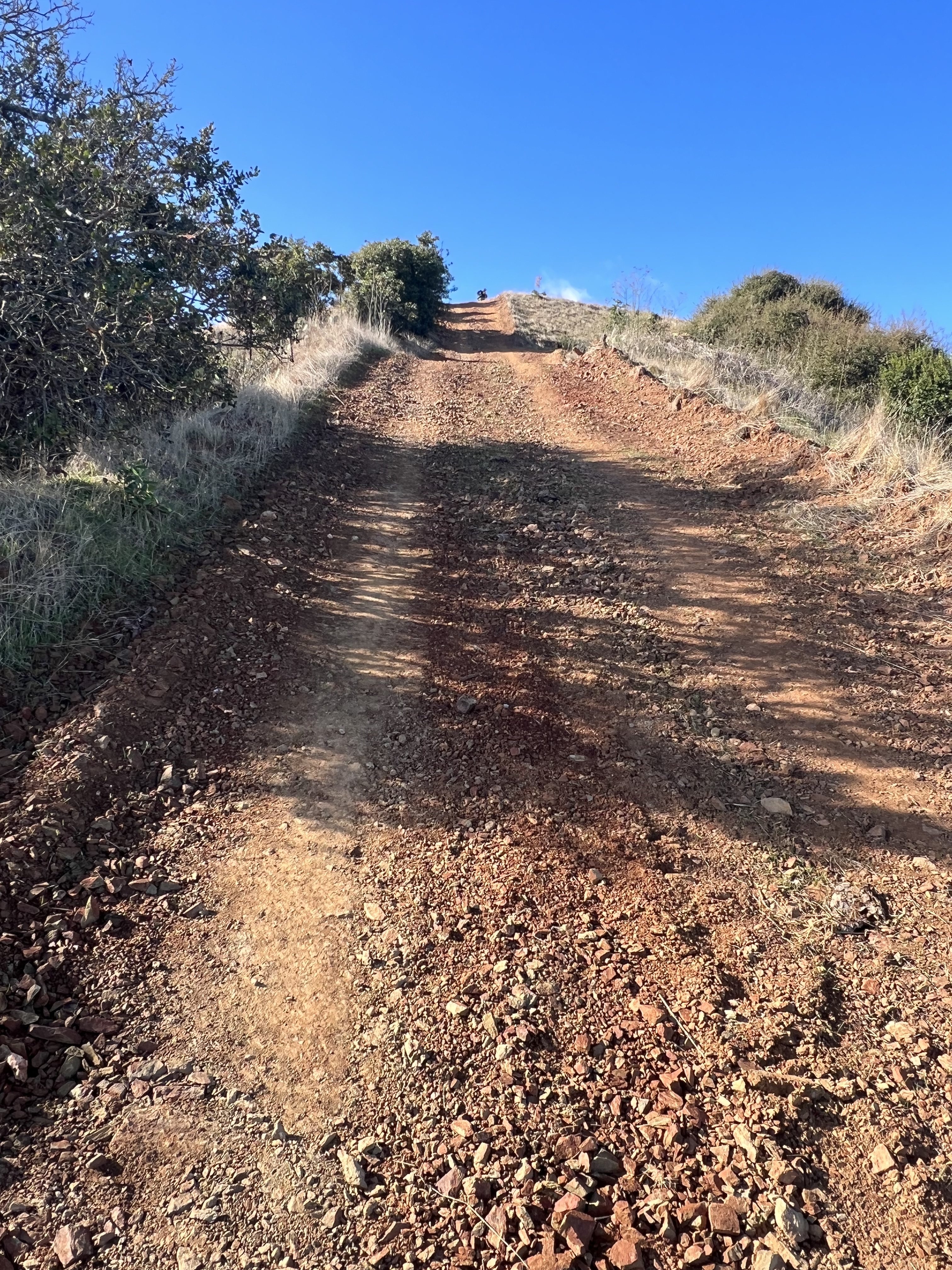 Leaving Parson's Landing, moving steadily uphill