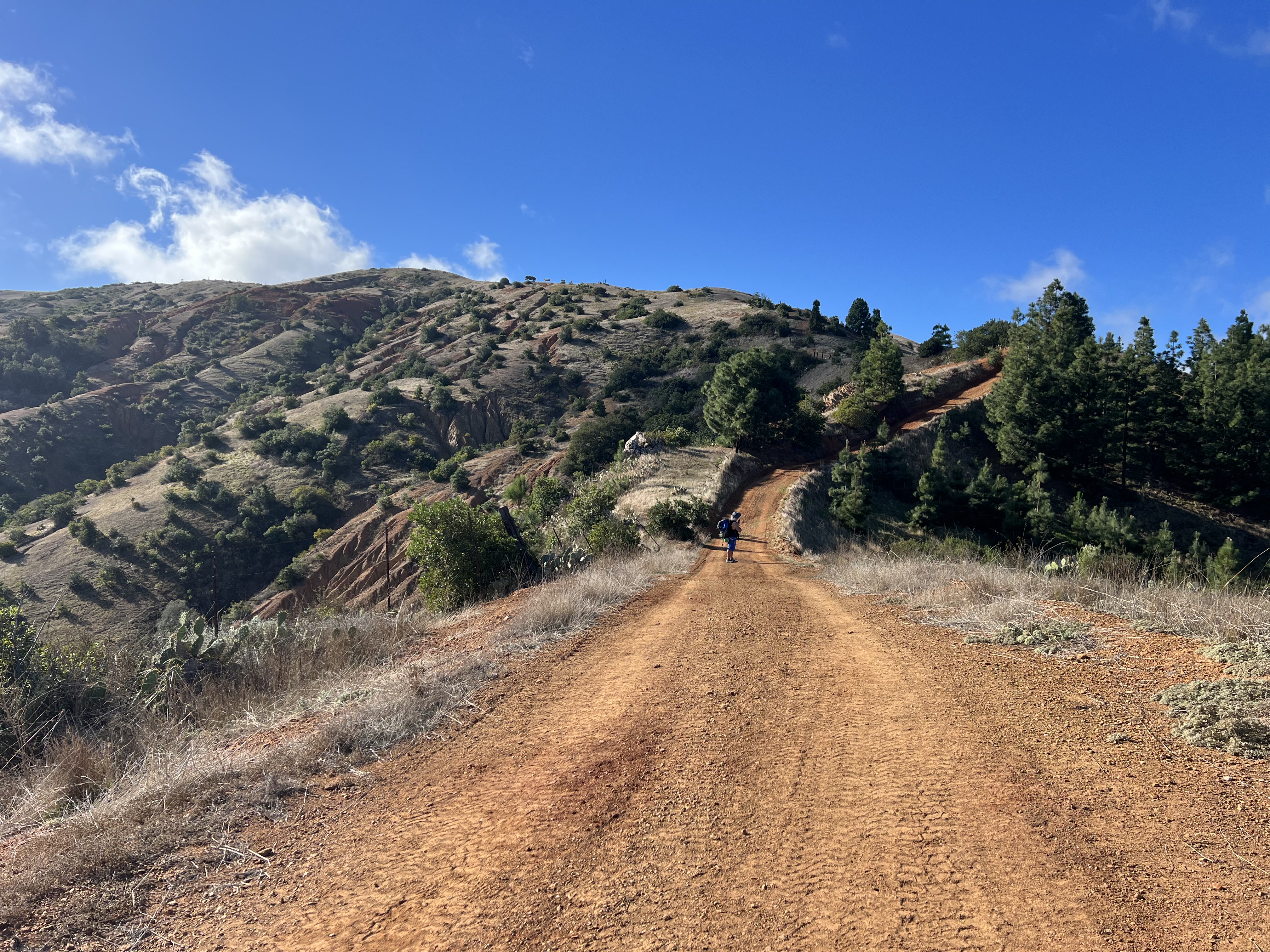 Leaving Parson's Landing, moving steadily uphill