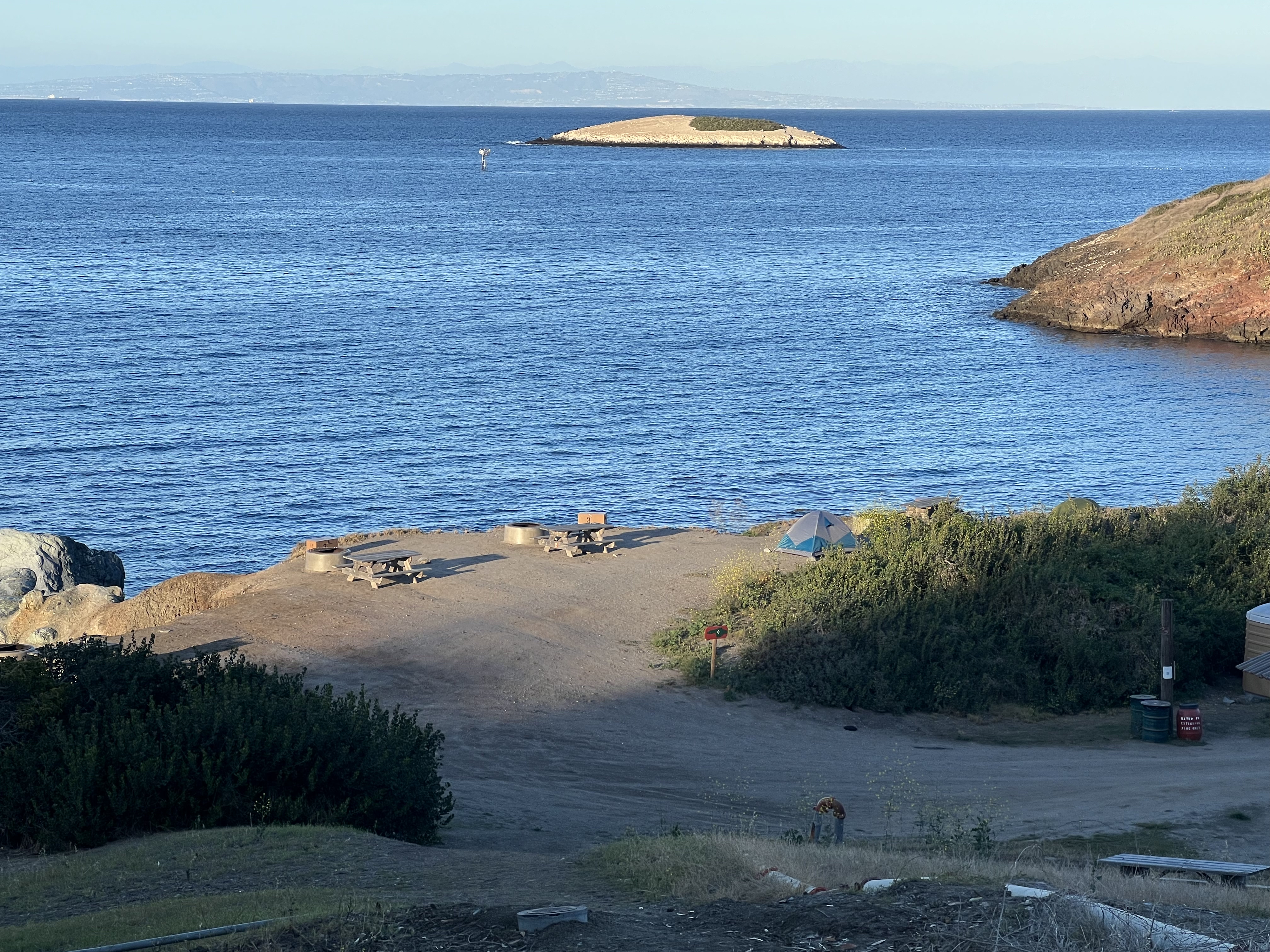 Two Harbors Campground Catalina Island