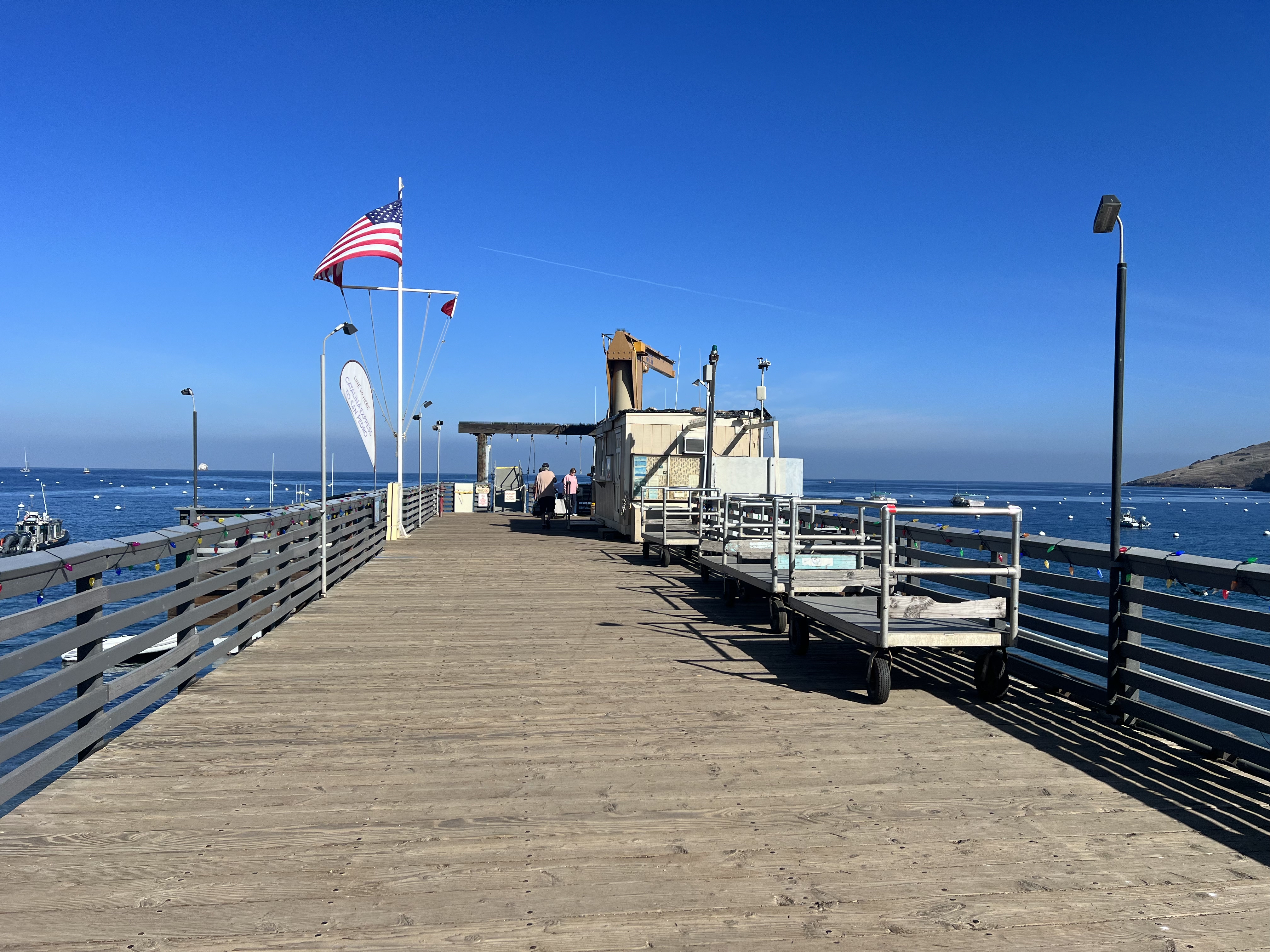 Ferry Dock at Two Harbors, Catalina Island