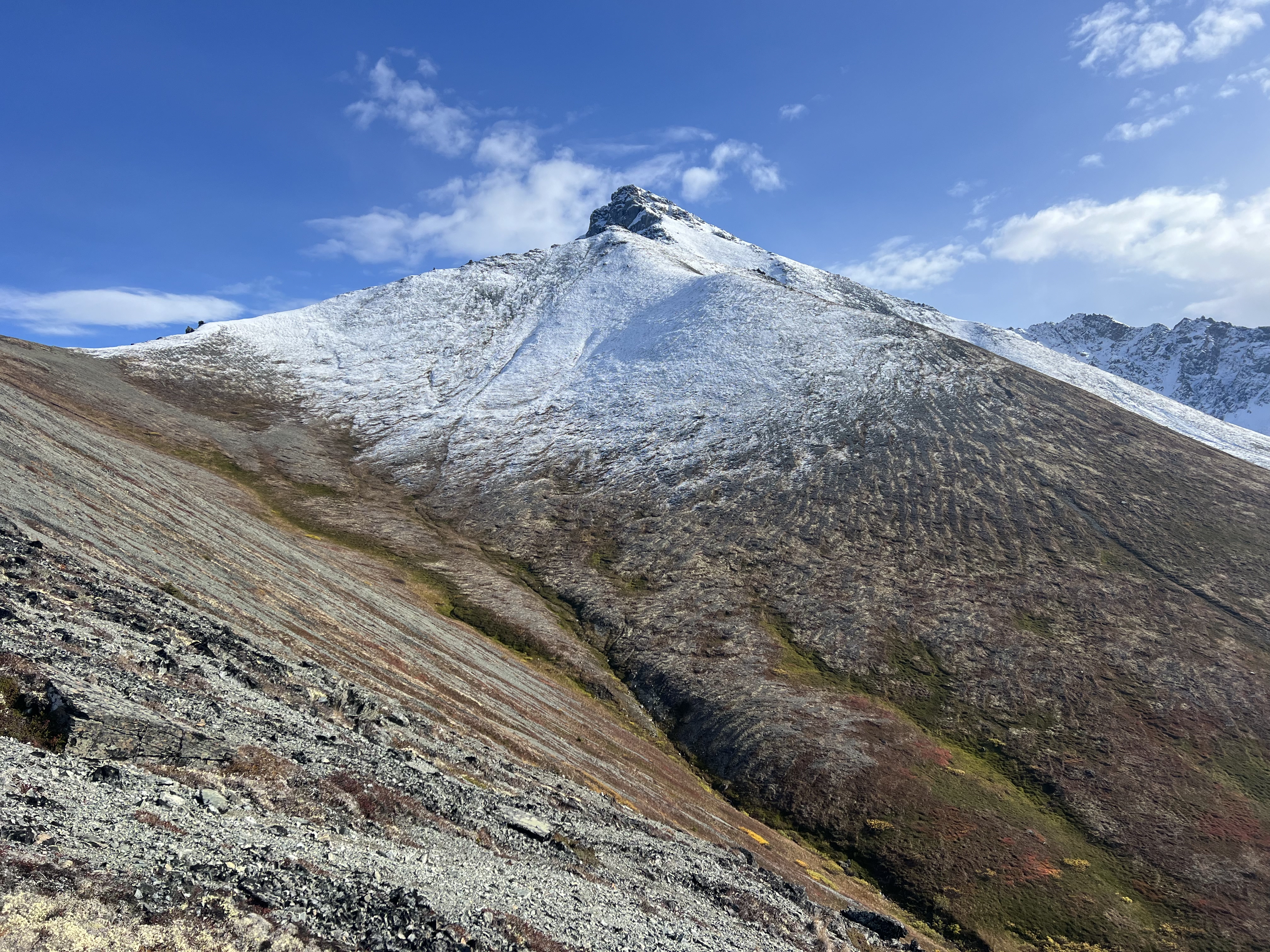 Snow covered peak